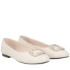 Ballerina Goldie con accessorio strass colore avorio