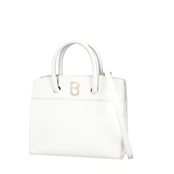 Borsa a mano con tracolla Bianca colore bianco