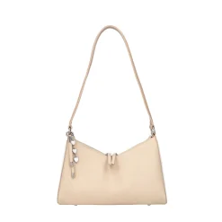 BORSA A SPALLA LOVE CON DETTAGLI CUORE COLORE BEIGE