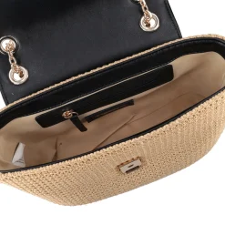 Borsa a tracolla con pattina Parigi colore nero