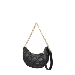 BORSA MEZZALUNA ADELE COLORE NERO