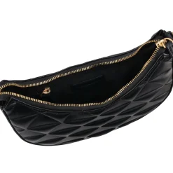 BORSA MEZZALUNA ADELE COLORE NERO