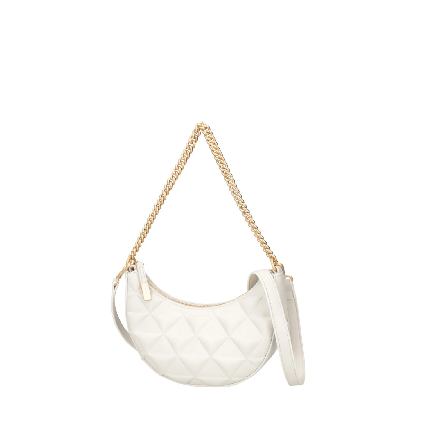 BORSA MEZZALUNA ADELE COLORE BIANCO