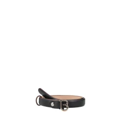 Cintura in pelle colore nero