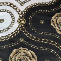 Foulard Alice in seta colore nero