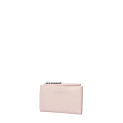Portafoglio piccolo con zip tiny bags colore cipria