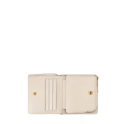 Portafoglio piccolo Gaia colore avorio