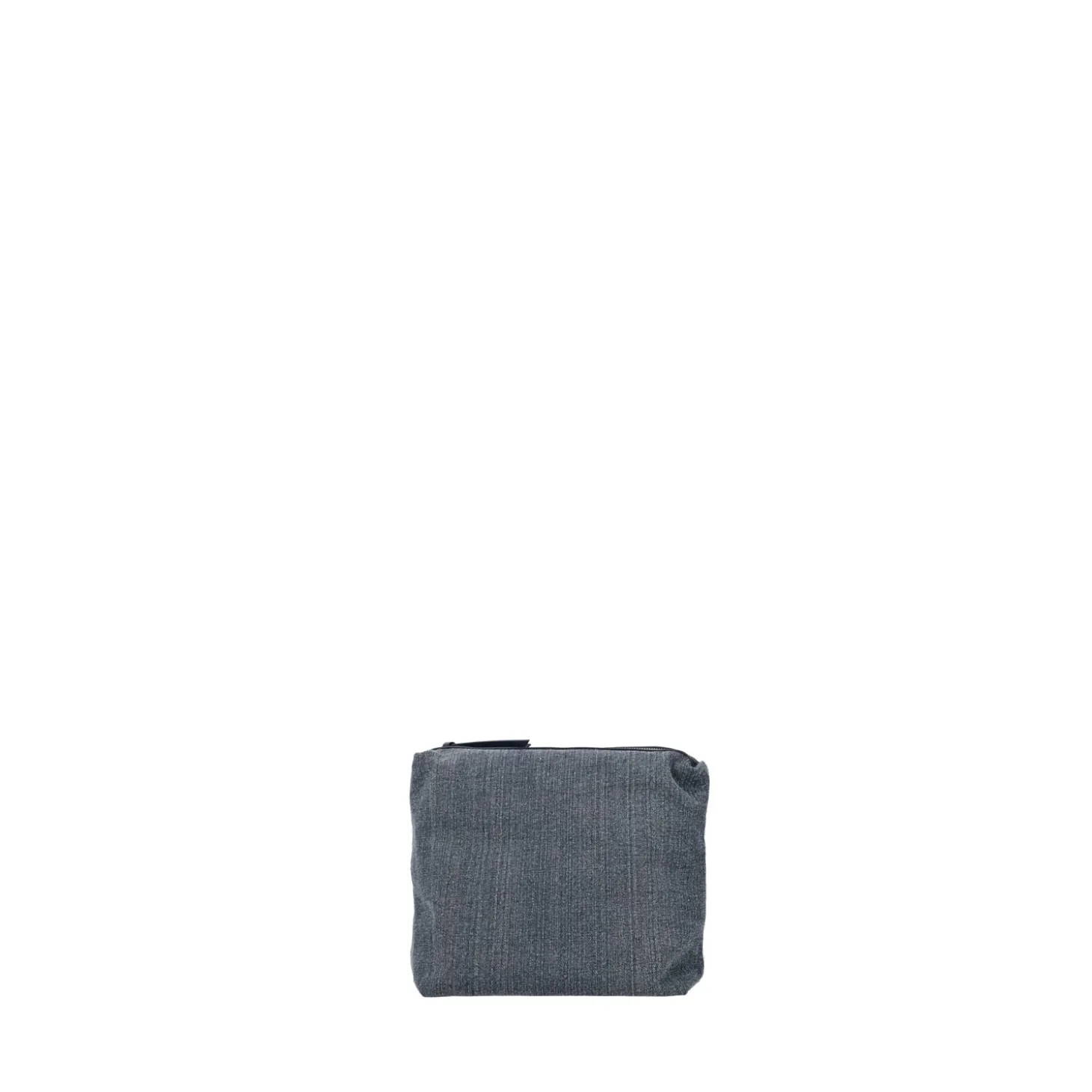 SACCA INTRECCIATA JEANS CON BUSTA INTERNA COLORE BLU