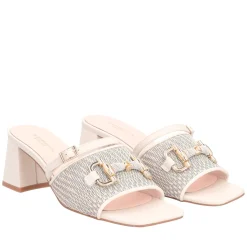 Sandalo Ocean con accessorio colore avorio