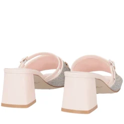 Sandalo Ocean con accessorio colore cipria