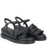 Sandalo Star in pelle colore nero