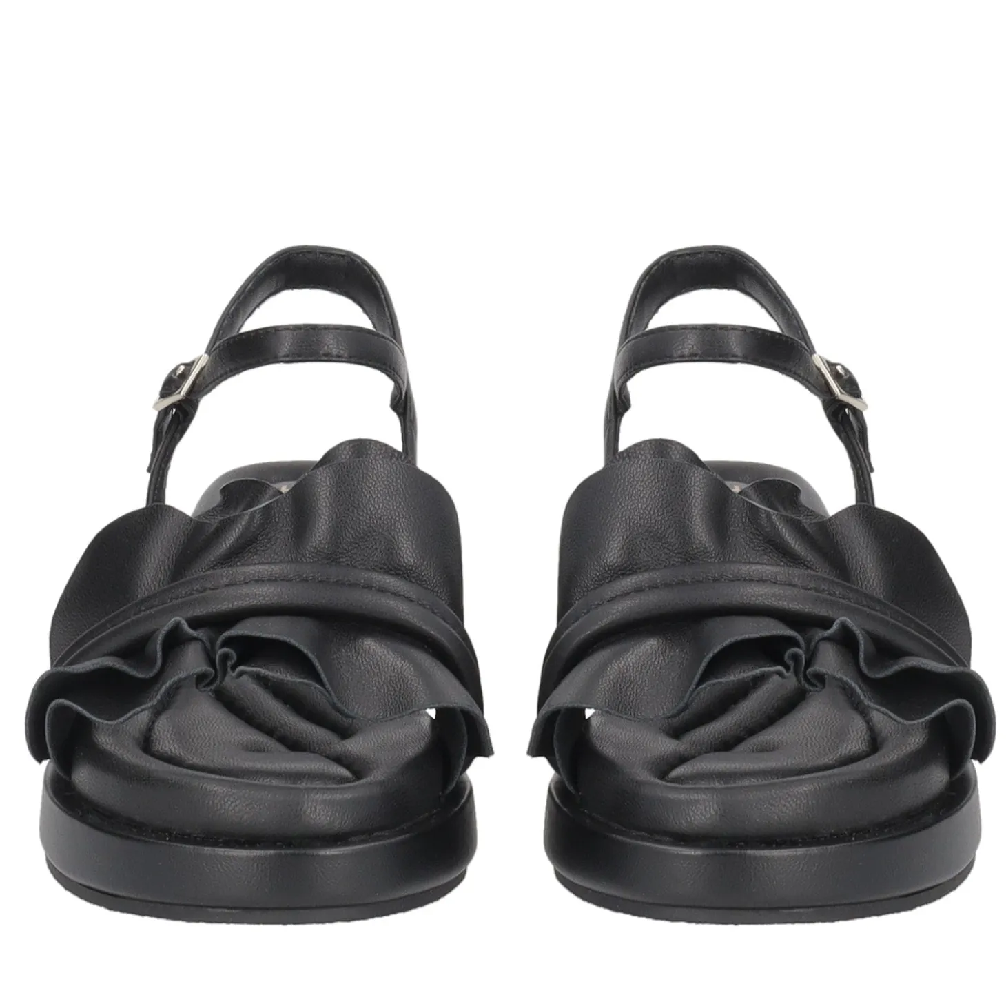 Sandalo Star in pelle colore nero