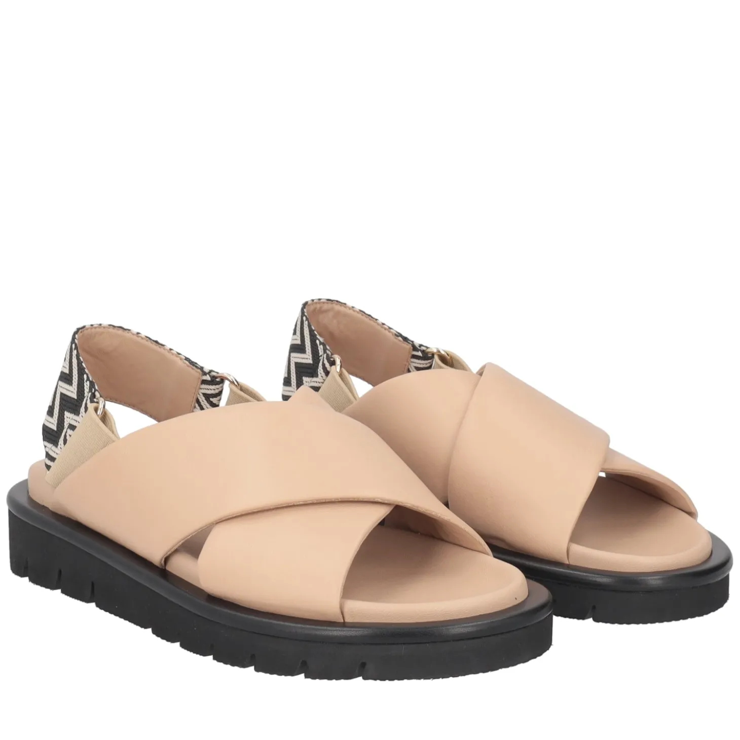 Sandalo Summerlyn in pelle colore beige