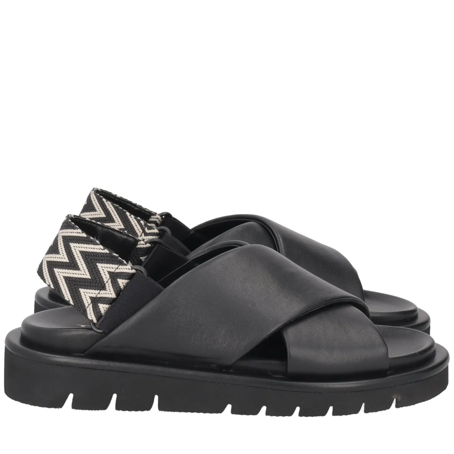 Sandalo Summerlyn in pelle colore nero