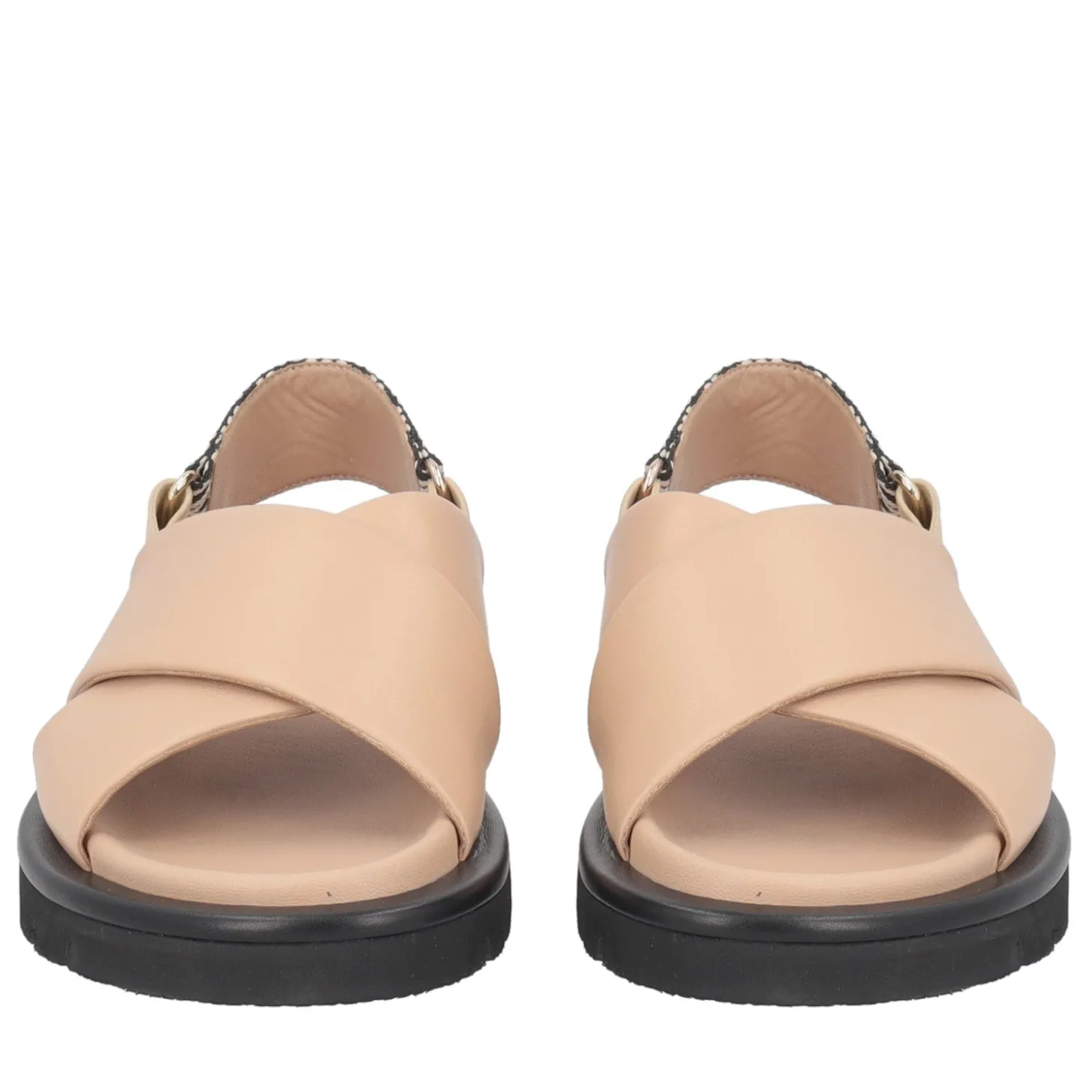 Sandalo Summerlyn in pelle colore beige