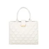 SHOPPING BAG ADELE CON TRACOLLA COLORE BIANCO