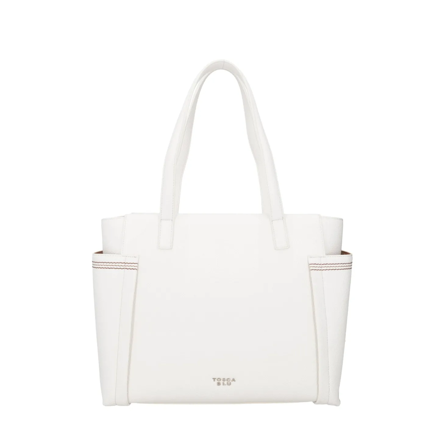 SHOPPING BAG CAMOGLI COLORE BIANCO