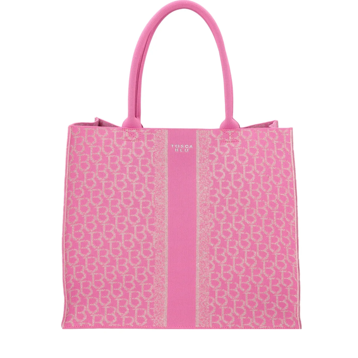 SHOPPING GRANDE LOGATA SAINT TROPEZ COLORE ROSA