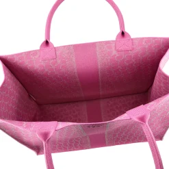 SHOPPING GRANDE LOGATA SAINT TROPEZ COLORE ROSA