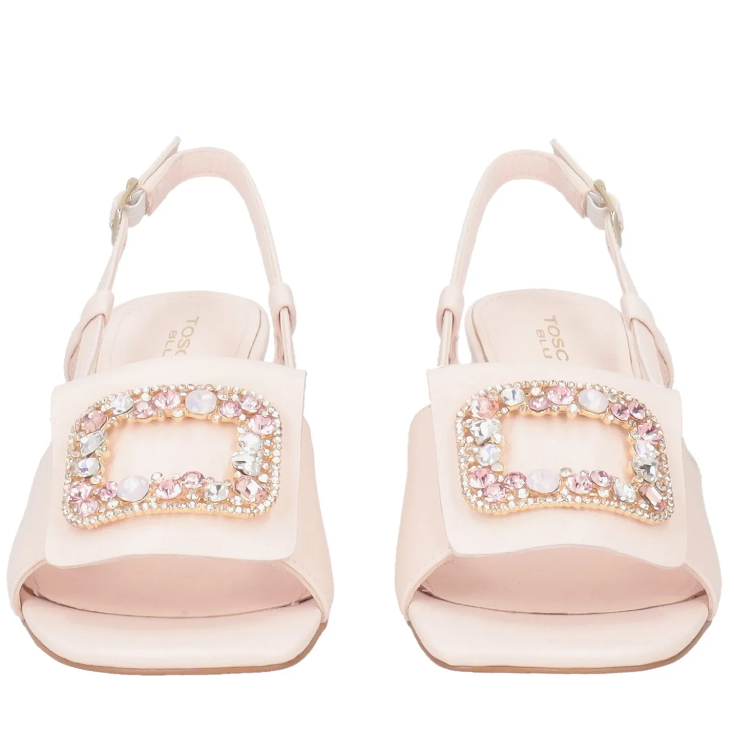 Slingback Ocean in pelle colore rosa