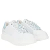 SNEAKER BELLATRIX CON PERLE EFEFTTO BOREALE COLORE BIANCO/AZZURRO