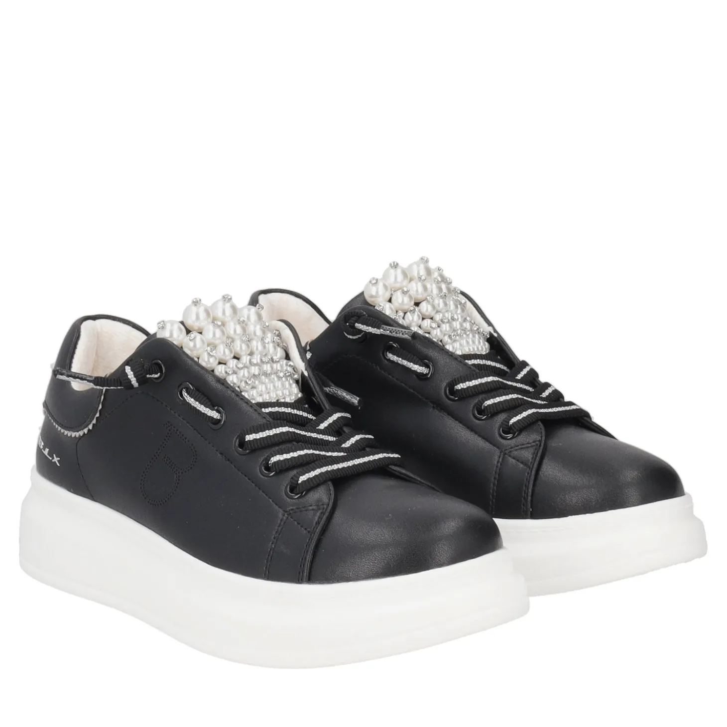SNEAKER BELLATRIX CON PERLE COLORE NERO