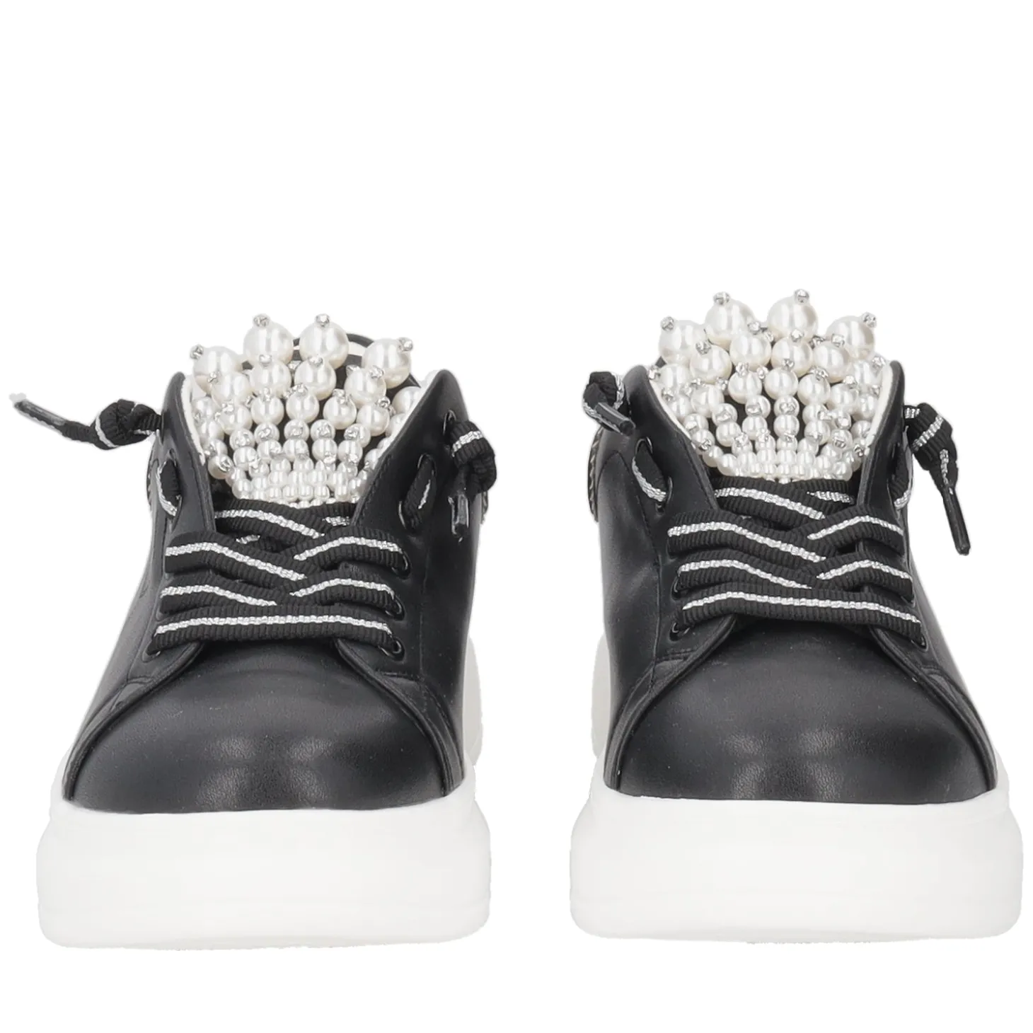 SNEAKER BELLATRIX CON PERLE COLORE NERO