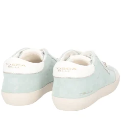 SNEAKER SIRIUS IN PELLE SCAMOSCIATA COLORE VERDINO