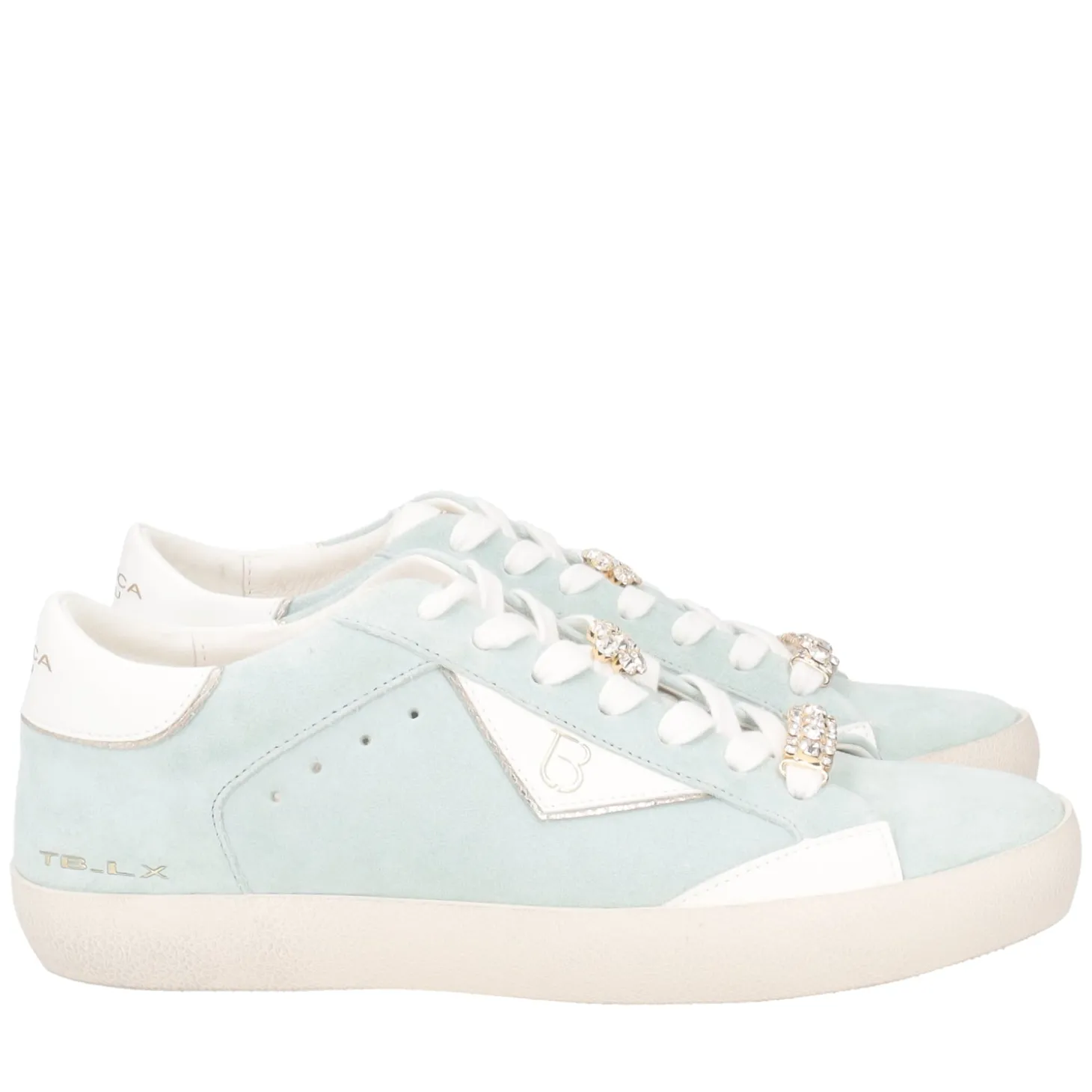 SNEAKER SIRIUS IN PELLE SCAMOSCIATA COLORE VERDINO