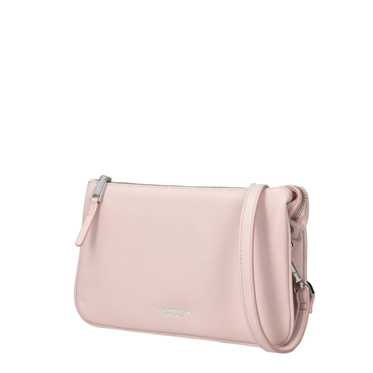 Tracolla multitasche tiny bags colore cipria