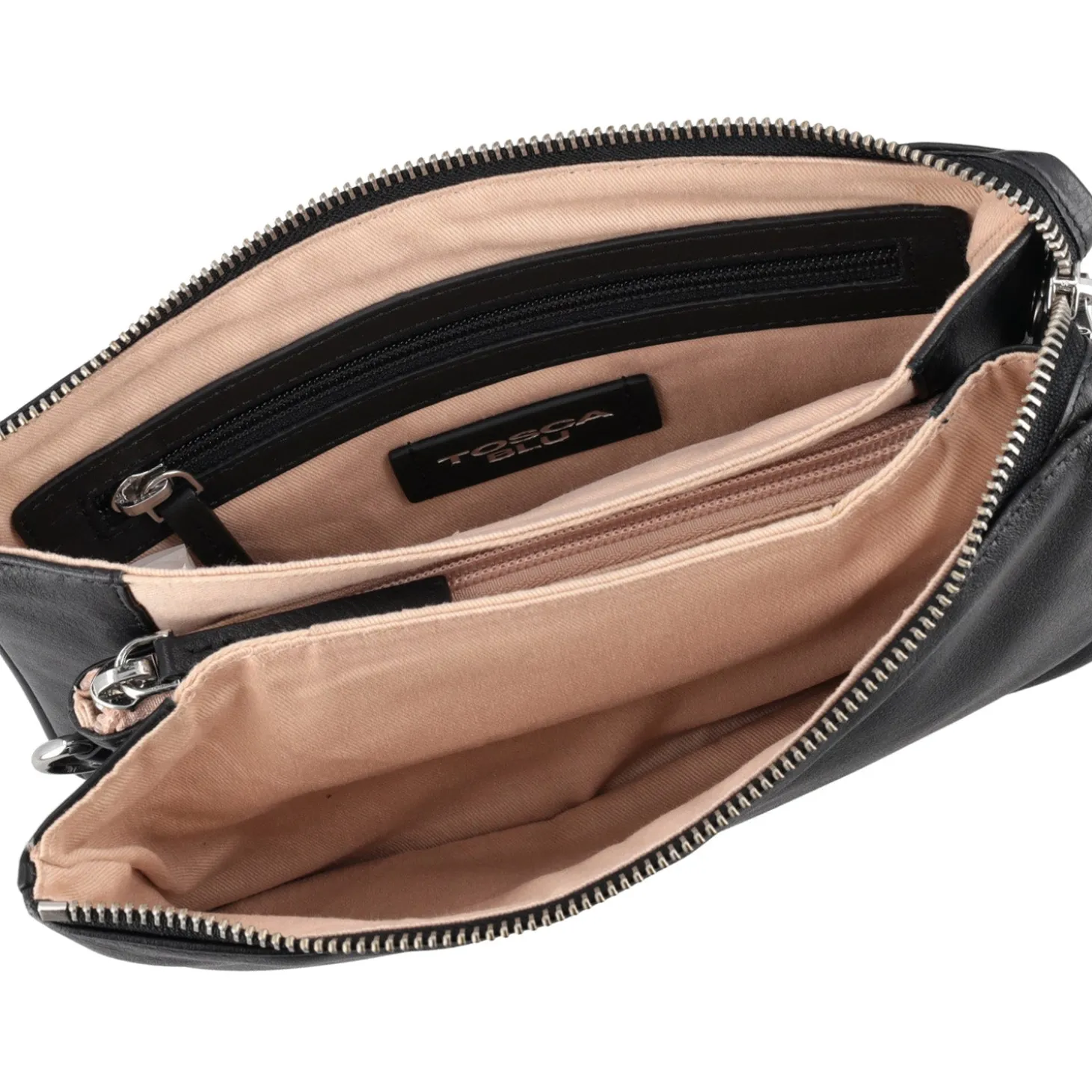 Tracolla multitasche tiny bags colore nero