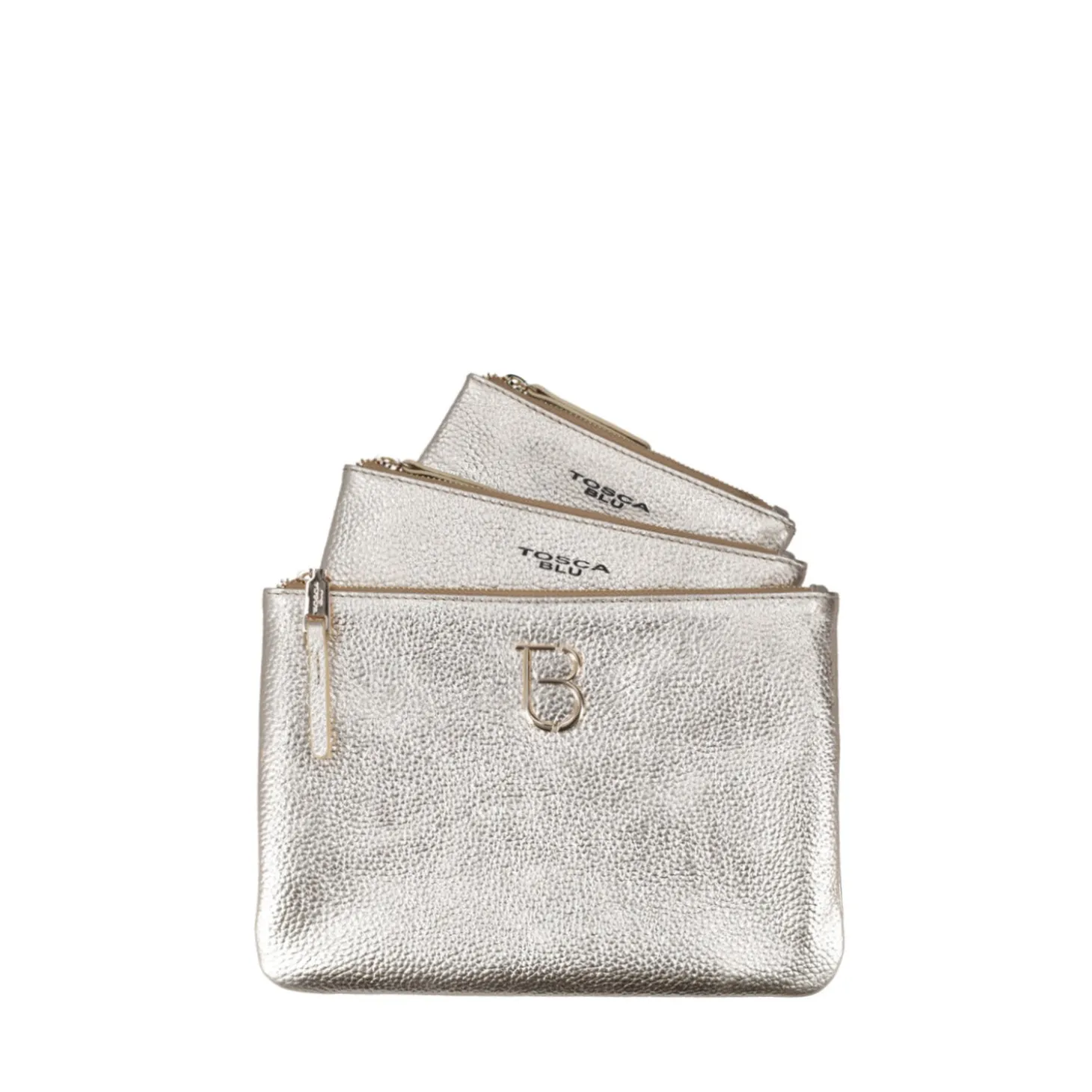 Tris Pochette moony bags colore oro