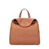 Zaino Rebecca in pelle colore cuoio